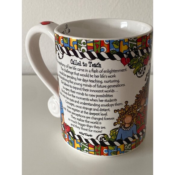 Enesco Suzy Toronto Called To Teach Coffee Mug 12oz Teacher Gift - Picture 4 of 12